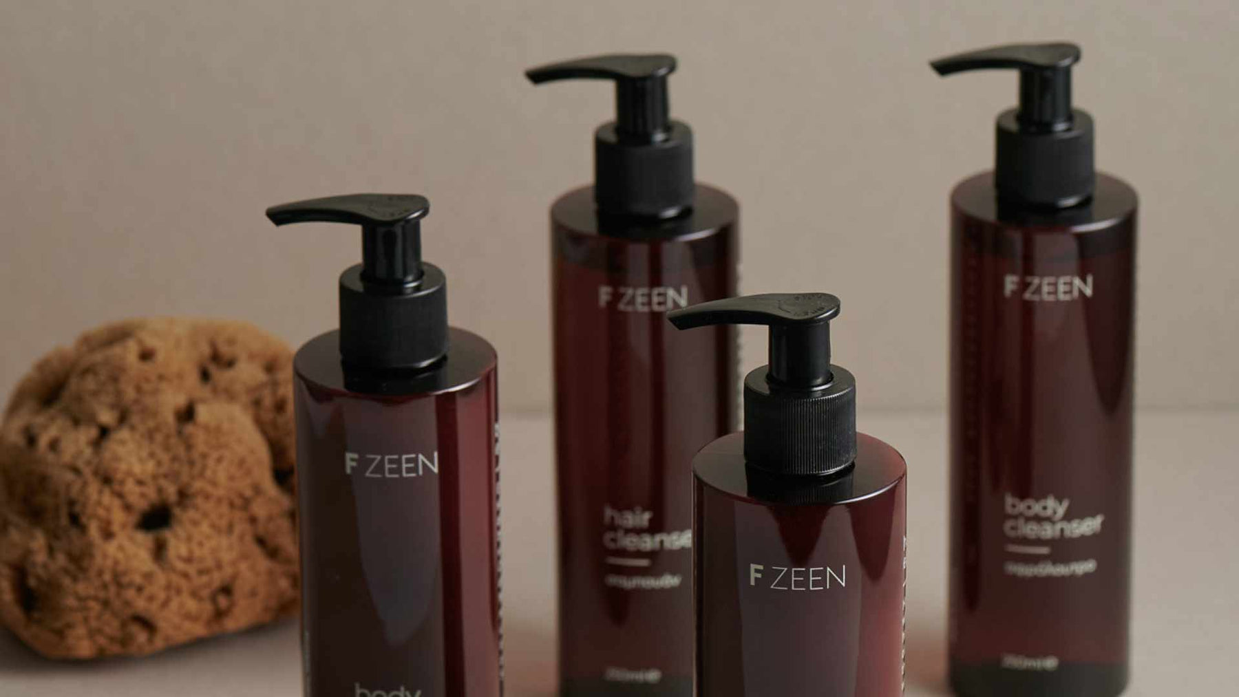 f zeen boutique body cleanser hair cleanser