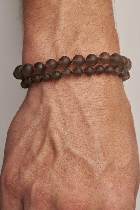 THE SMOKY QUARTZ BRACELET BOLD