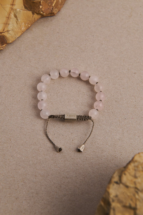 THE ROSE QUARTZ BRACELET BOLD