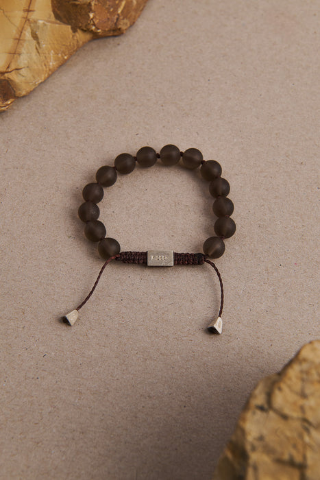 THE SMOKY QUARTZ BRACELET BOLD