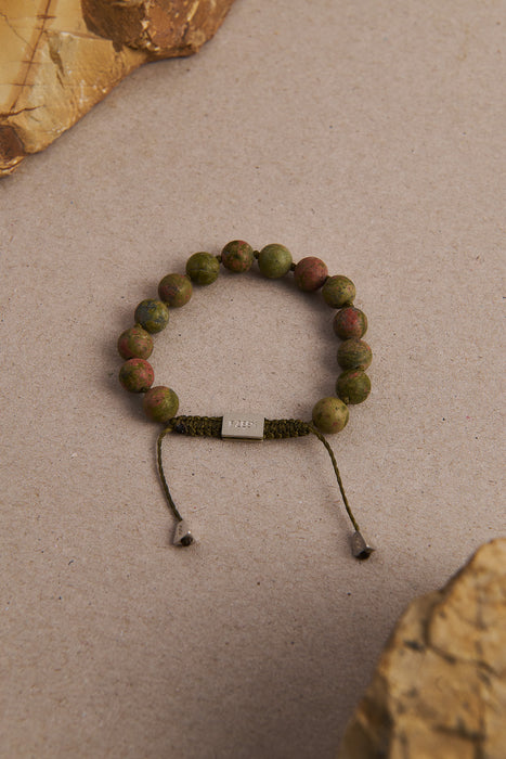 THE UNAKITE BRACELET BOLD