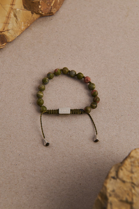 THE UNAKITE BRACELET CLASSIC